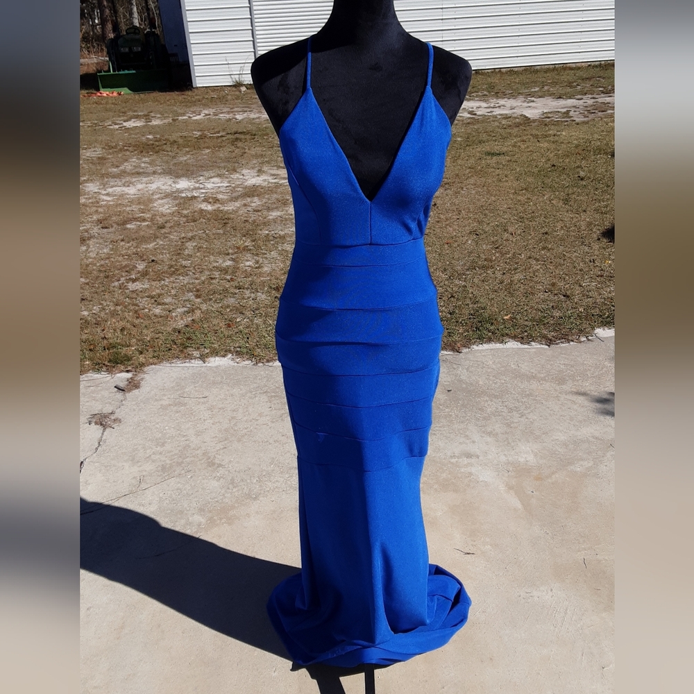 Formal Gown Dress For Prom Or Wedding Royal Blue